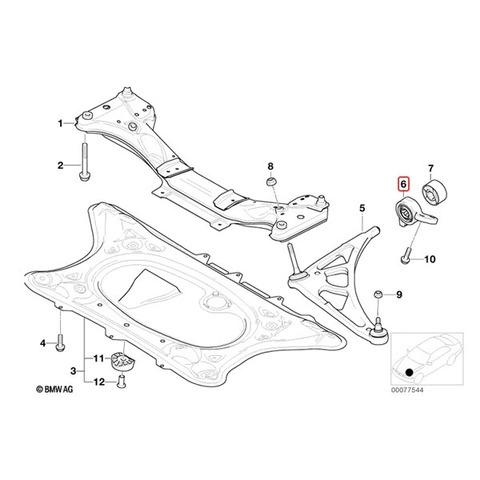 BMW フロント ロアアームブッシュ