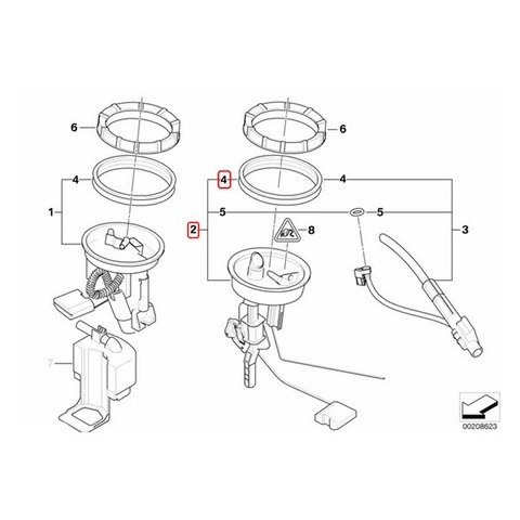 BMW 燃料レベルセンサー