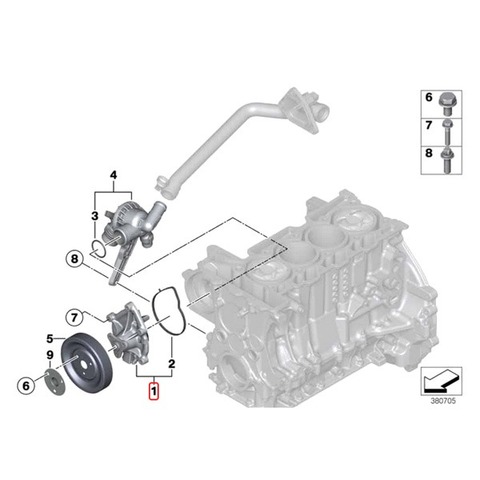 BMW ウォーターポンプ
