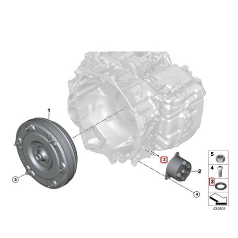 BMW トランスミッションオイルクーラー用 ガスケット