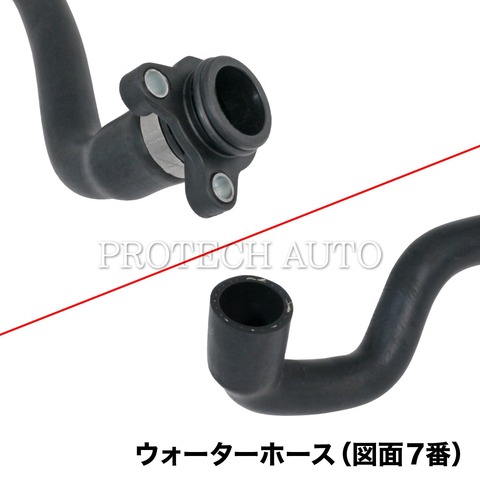 BMW ラジエーターホース 7点セット