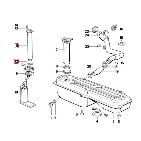 BMW 燃料レベルセンサー