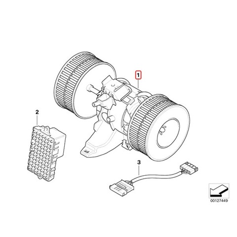 BMW ブロアモーター