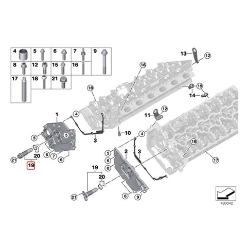 BMW カムシャフトソレノイドバルブ