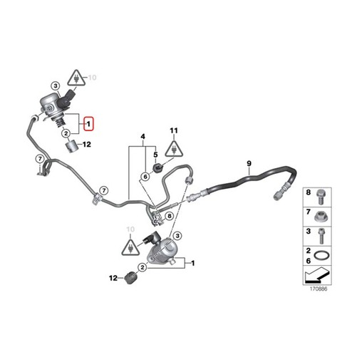 BMW ハイプレッシャーポンプ