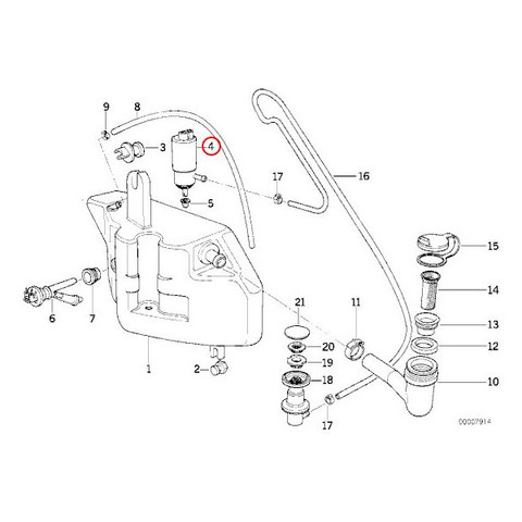 BMW ウィンドウウォッシャーポンプ