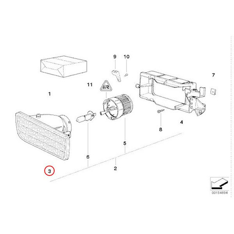 BMW E36 LEDデイライト