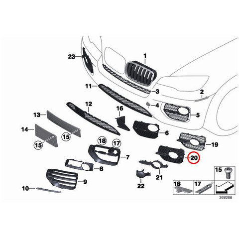 BMW X6 E71 E72 高輝度 LEDデイライト