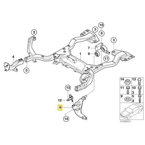 BMW MINI R50 R52 R53 フロントロアアーム/コントロールアーム右側 スチール 新品 31126761410 | 31124015708 クーパー クーパーS ワン