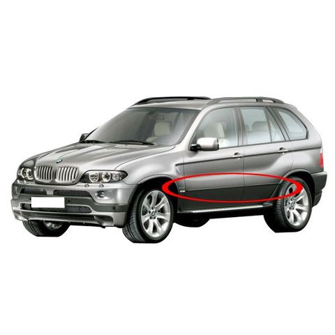 BMW Xモデル E53 X5 メッキドアモールディング/ドアモールカバー左右 B05335000 アクセサリー