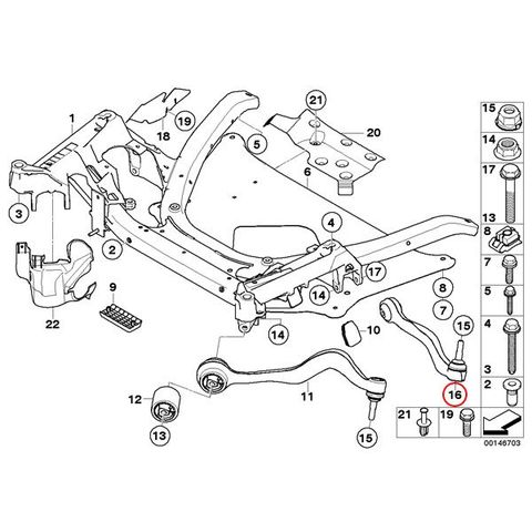 純正OEM LEMFORDER製 BMW 5シリーズ E60 フロントロアアーム/コントロールアーム 左右セット 2713802/2713902 31126760181/31122347951