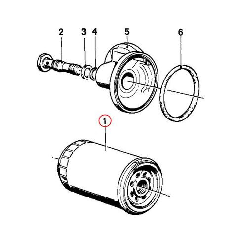 純正OEM MANN製 BMW E34 E28 E12 5シリーズ エンジンオイルフィルター M20 直6 エンジン用 W719-15 11421707779 11421266773 520i