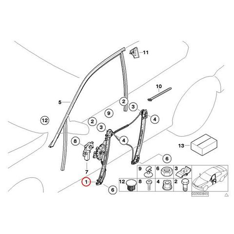 [6ヶ月保証]BMW E46 フロント パワーウインドウレギュレーター 左側 51337020659 51338212097 318i 320i 323i 325 328i 330i 330xi