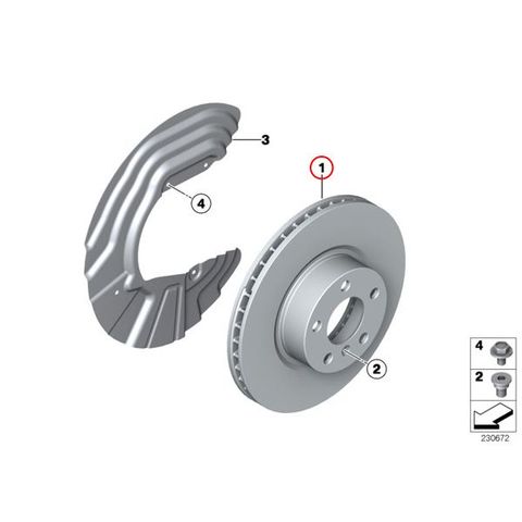 Metelli製 BMW X3(E83) フロント ブレーキローター 左右セット 防錆仕様 34113400151 SAV 2.5i 2.5si 3.0i 3.0si