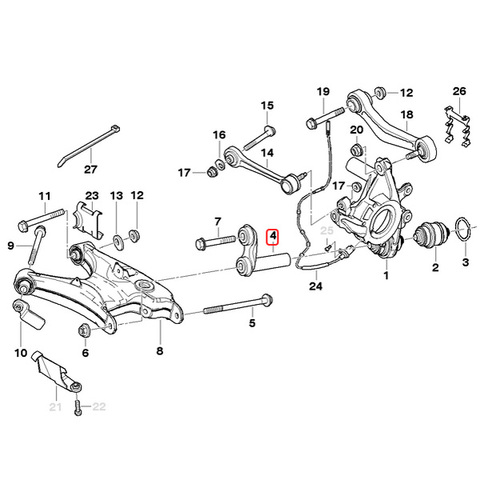 BMW  リアインテグラルアーム 左右