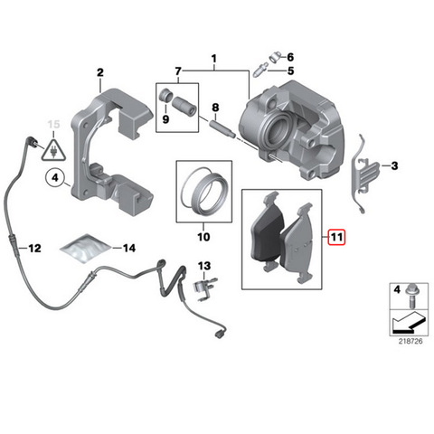 ATE製 BMW 3シリーズ F30 F31 F34 フロント ブレーキパッド/ディスクパッド 左右セット 34116850568 320i 320ixDrive