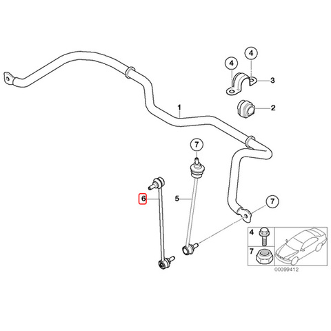 SWAG BMW MINI ミニ R56  フロント スタビライザーリンクロッド 左右セット 31356778831 クーパーS CooperS ジョンクーパーワークス JCW