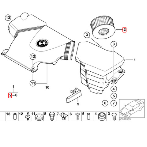 febi bilstein製 BMW Zシリーズ Z4/E85 E86 ラジエーターサブタンク マウントプレート/取付プレート AT用 17111436251 2.2i 2.5i 3.0i 3.0si