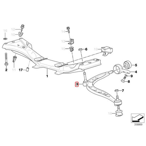 純正 BMW 3シリーズ E36 フロント ロアアーム/コントロールアーム 左右セット 31122227249 31122227250 set404 M3B