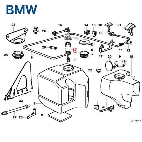 BMW ウィンドウウォッシャーポンプ