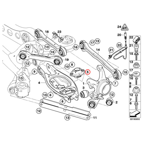 MEYLE製 BMW 1シリーズ E87 E82 E88リア/リヤ ストラットマウント 左右セット 33526768544 116i 118i 120i 130i 135i