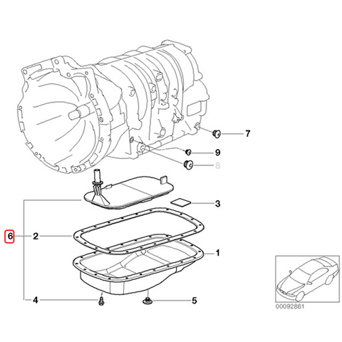 MEYLE製 BMW Xシリーズ X5/E53 オートマオイルフィルター/ATフィルター ガスケット＆ボルト付き 24117533700 24117557069 3.0i