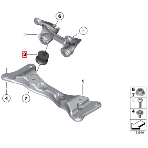 純正OEM LEMFORDER製 BMW Z4/E89 ミッションマウント 左右セット 22316771220 22316799330 sDrive20i