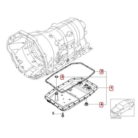 MEYLE製 BMW ATオイルパン オイルフィルター一体型