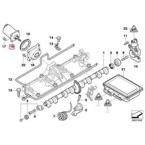 純正OEM VDO製 BMW VVTモーター/サーボモーター