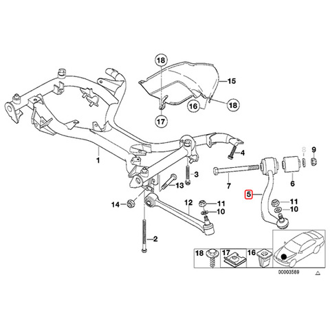 BMW フロント プルストラットアーム