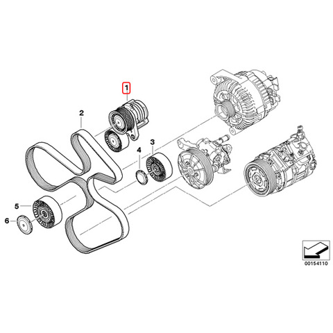 URO製 BMW ベルトテンショナー