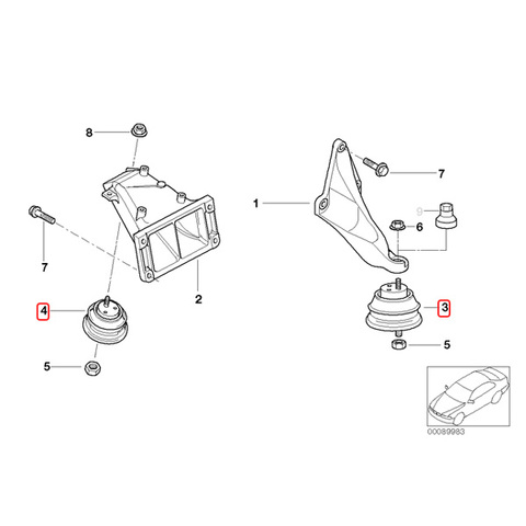 BMW  エンジンマウント
