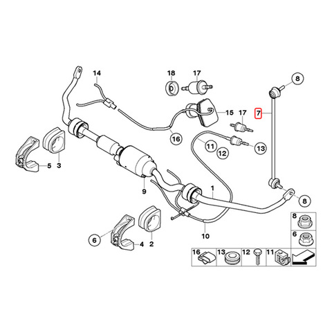 BMW スタビライザーリンク