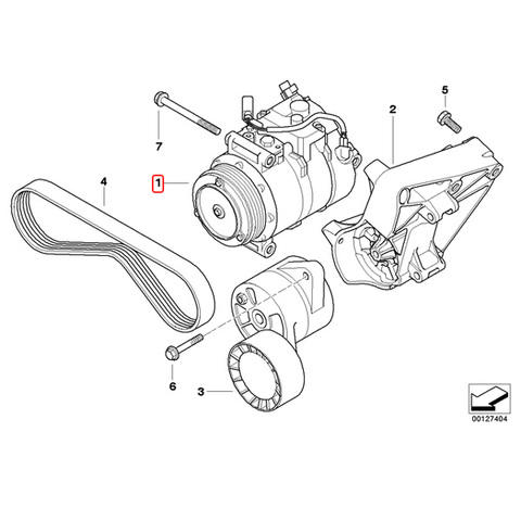 BMW ACコンプレッサー