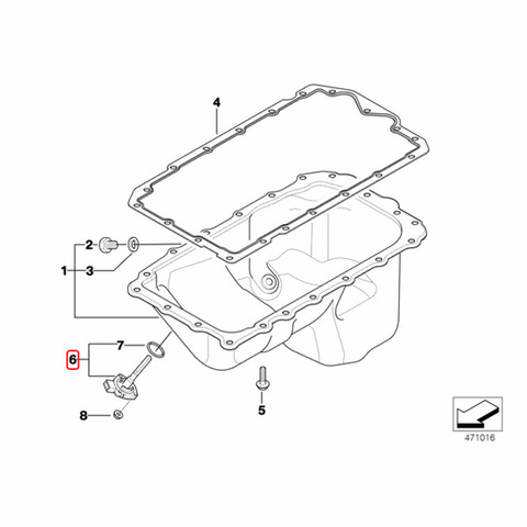 BMW エンジンオイルレベルセンサー