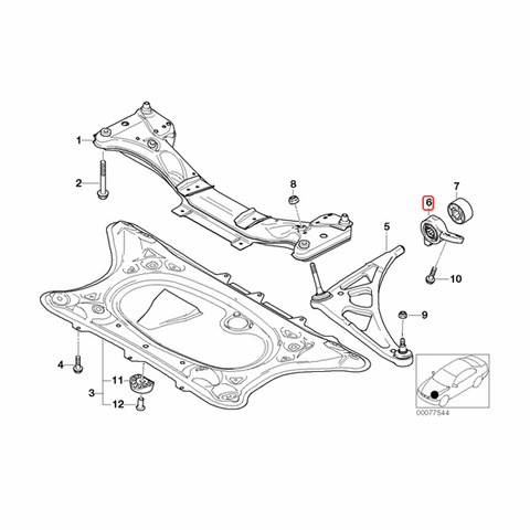 BMW フロント ロアアームブッシュ