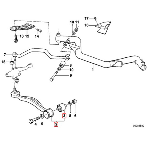 BMW E34 フロント ロアアーム コントロールアーム 左右 アルミ製 31121139987 31121139988 520i 525i 530i 535i 540i M5