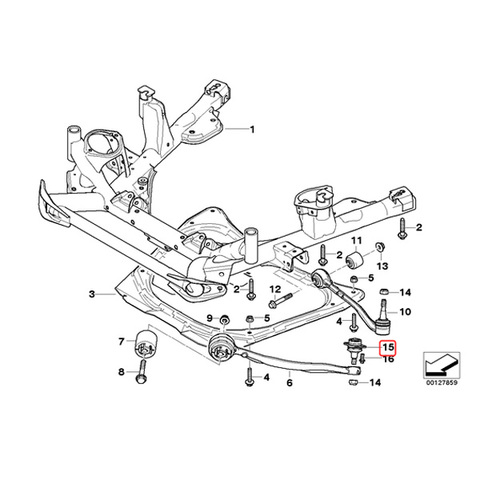 BMW フロント ロアアームボールジョイント