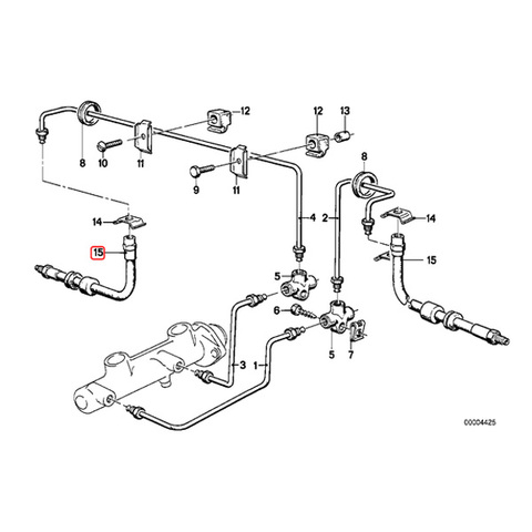 MEYLE製 BMW フロント ブレーキホース