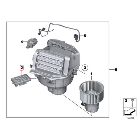 BMW ブロアレジスター