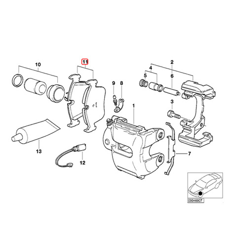 Brembo製 BMW ブレーキパッド