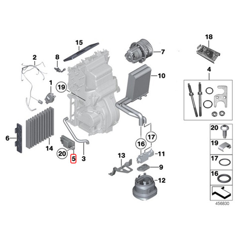 MAHLE-BEHR製 BMW ブロアレジスター