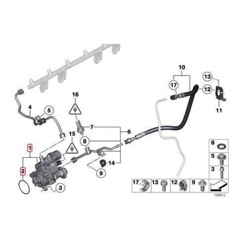 BMW ハイプレッシャーポンプ