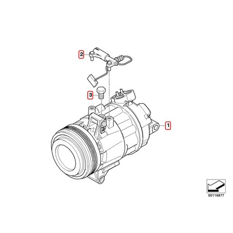 BMW ACコンプレッサー