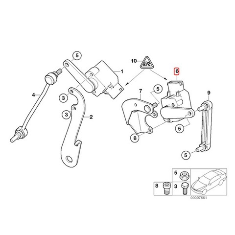 BMWエアサスハイトセンサー