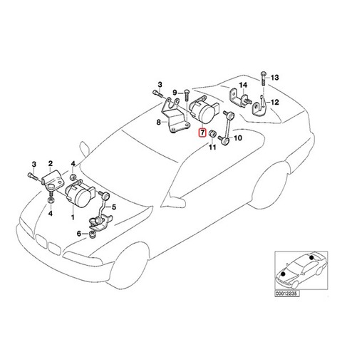 BMWエアサスハイトセンサー