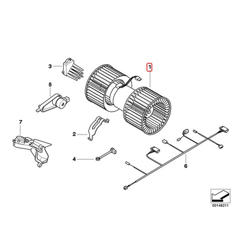 ACM製 BMW ブロアモーター