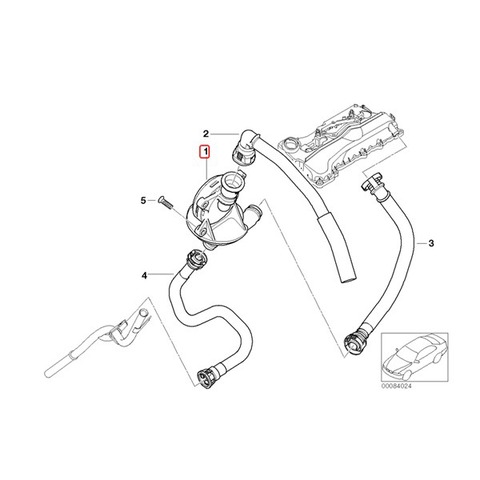 BMW クランクケースベントバルブ