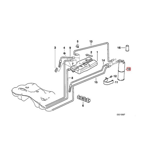 BMW チャコールキャニスター