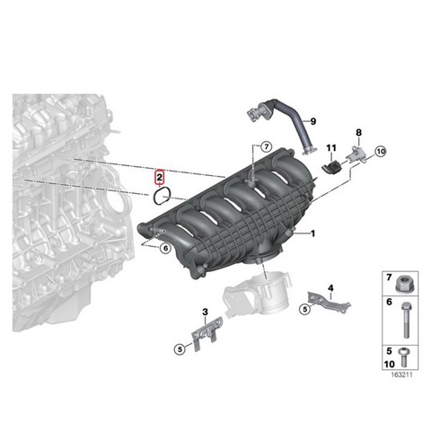 BMW インマニガスケット